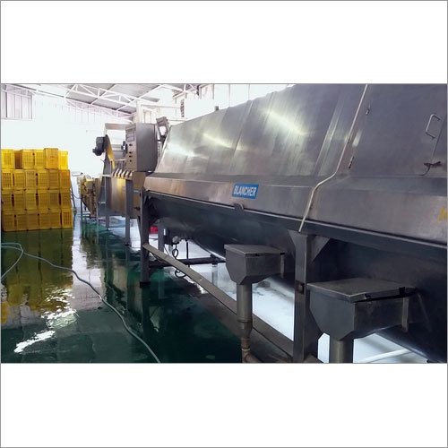 Rotary tpe Blancher and Cooler