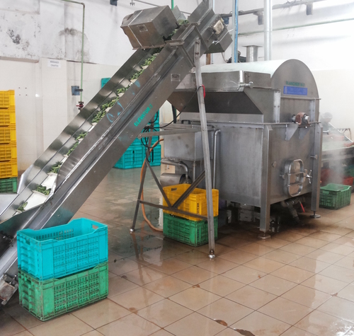 Rotary Drum type Blancher and Cooler