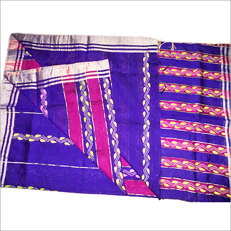 Kantha Work Silk Saree
