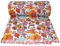 Flower Print Cotton Quilts
