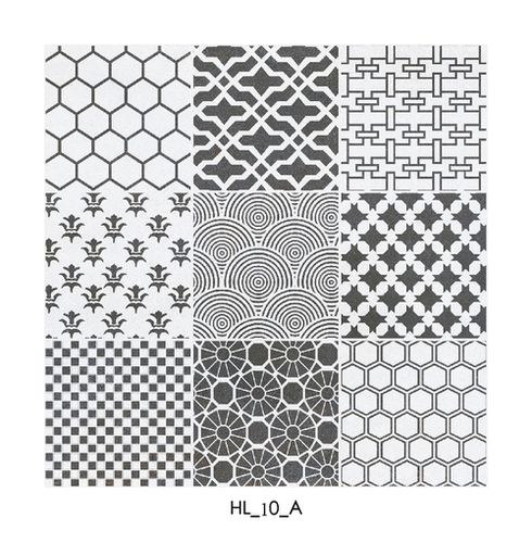 Grey Pattern Digital Floor Tiles