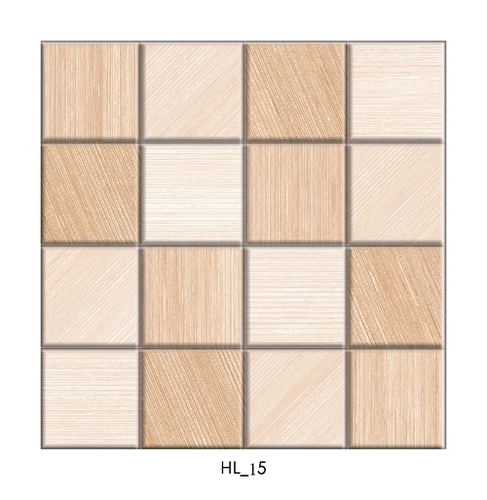 Smooth Texture Digital Floor Tiles - Ceramic, 300x300 mm, Beige, Mohs Hardness >6, Flexural Strength >29 N/mm | Smooth Surface, Abrasion Resistant, Durable, Stylish Design, Easy Installation