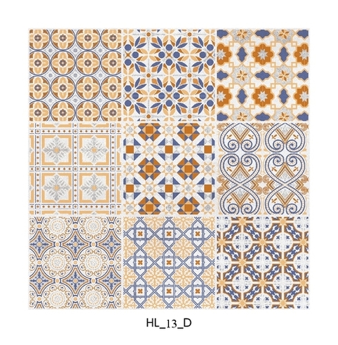 Floor Ceramic Tiles Design - Ceramic, 300x300 mm, Beige, Mohs Hardness >6, Flexural Strength >29 N/mm | Durable, Smooth Glazing, Abrasion Resistant, Stylish Designs