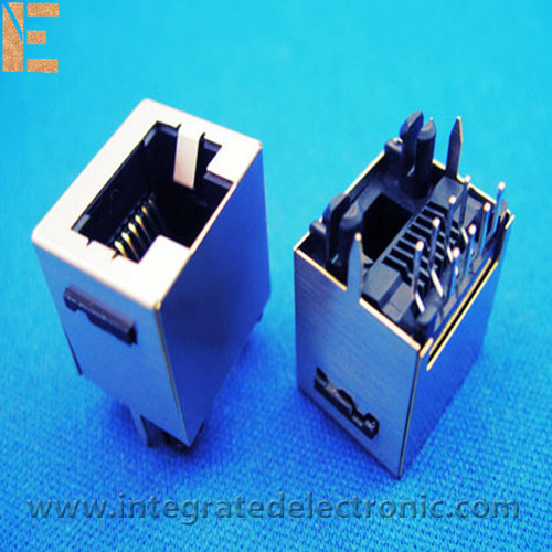Networking Connectors - Plastic Metal, 17x17x17 mm, RJ45 8-Position | Fast Data, Secure Link, Reliable Transfer, Easy Install, Shielded