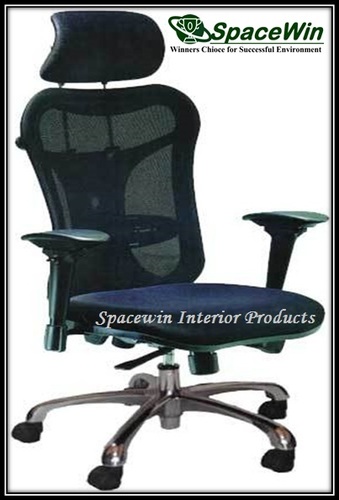 Mesh Back Chair with Headrest