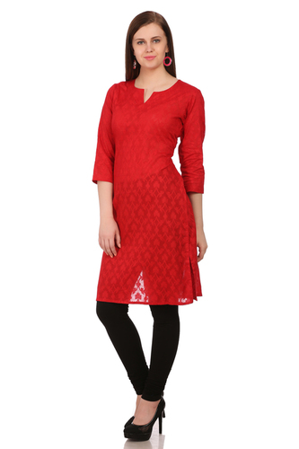 Red And Black Ladies Wear