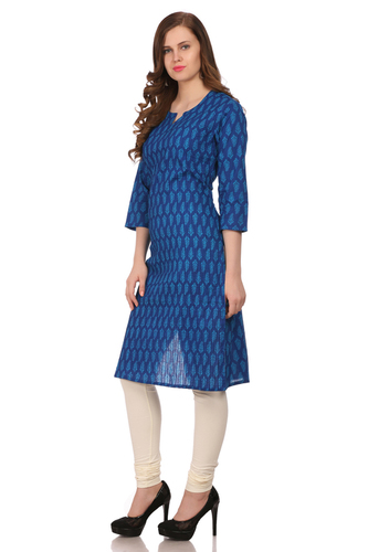 Blue And White Designer Ladies Wear