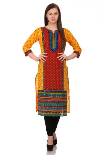 Yellow Designer Ladies Wear