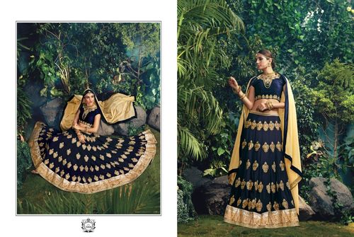 Heavy Net Embroidered Lehenga