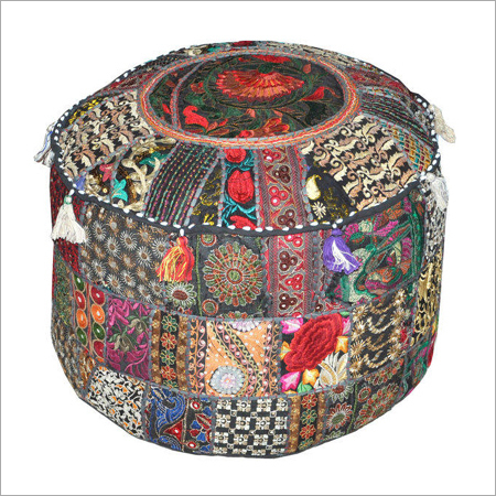 Leather Ottoman