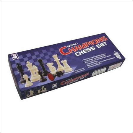 Black & White Plastic Chess Set