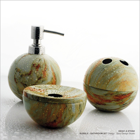 A Stone Bubble Bath Set
