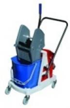 Double Bucket Wringer Trolley