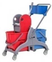 Double Bucket Wringer Trolley
