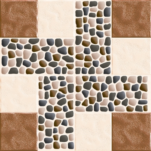 Digital Pebble Stone Floor Tiles Manufacturer