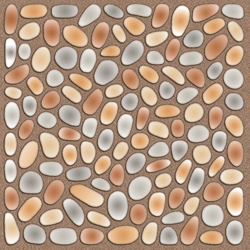 Ceramic Pebble Stone Floor Tiles