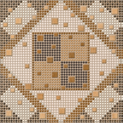Designer Ceramic Floor Tiles For Home - Ceramic 300x300 mm Brown, Abrasion Resistant, Smooth Glazing, 10-Year Warranty