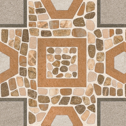 Indoor Pebble Tile Shower Floor