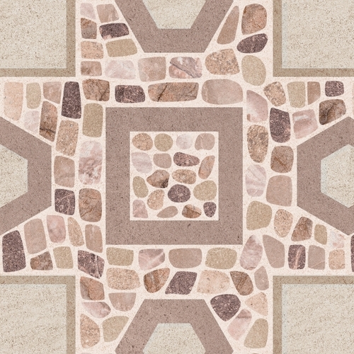 शावर फ्लोर के लिए पेबल स्टोन टाइल