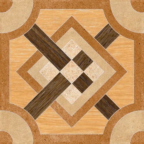 Royal Pattern Wooden Floor Tiles