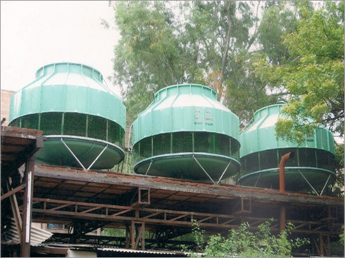 Round Bottle Shape Cooling Tower