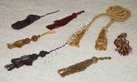 Cushion Tassels - 100% Polyester, Decorative Plain Dyed Design | Elegant Texture For Versatile Home Decor