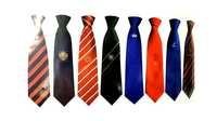 Corporate Logo Ties - Silk Material, Neckties In Black, Blue, Brown, And Red | Classy Look, Soft Texture, Perfect For Formal Wear
