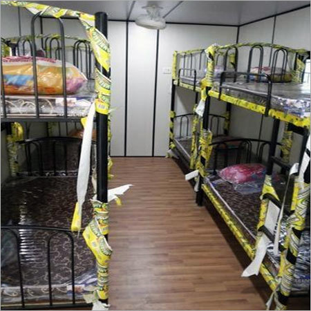 Portable Accommodation Cabin - Wooden & Steel Construction , Thermal Insulated, Waterproof, Portable Design for Temporary Living