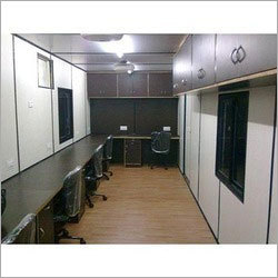 Executive Portable Cabin - Steel & Wooden Structure, White Color with Sliding Steel Windows | Durability, Easy Installation, Strong Fabrication, High Strength