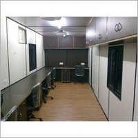 Executive Portable Cabin - Steel & Wooden Structure, White Color With Sliding Steel Windows | Durability, Easy Installation, Strong Fabrication, High Strength