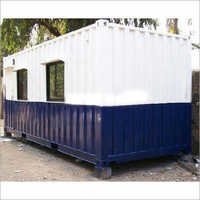 Eco Portable Cabin - Steel, 6055x2425 Mm, White And Blue | Spacious, Less Maintenance, Very Economical, Customized