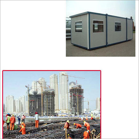 Bunkhouse Portable Cabin - Steel, 6.08m x 2.45m x 2.80m, Grey | Leak Proof, All Weather Protection, Easily Transportable