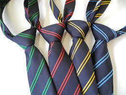 Striped School Ties