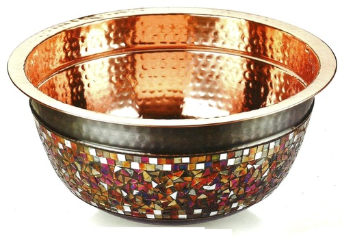 Copper Round Sink Size: Available In All Sizes
