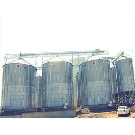 Hopper Bottom Grain Storage Silo