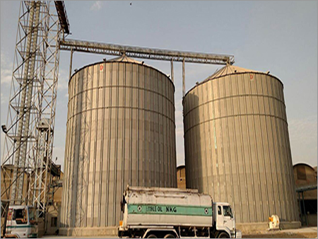Galvanized Grain Bin