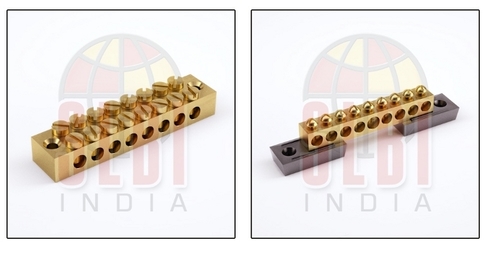 Brass Ground Blocks