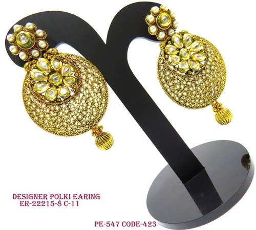 Polki Antique Earrings