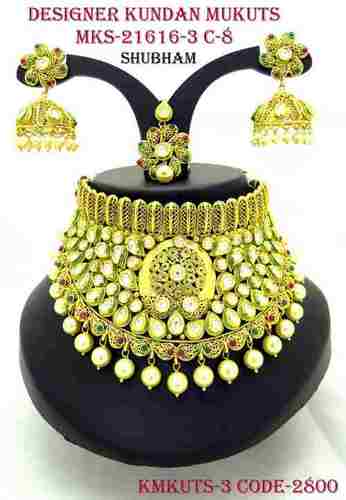 Kundan Mukut Necklace Set