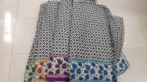 Cotton Embroidered Fabric