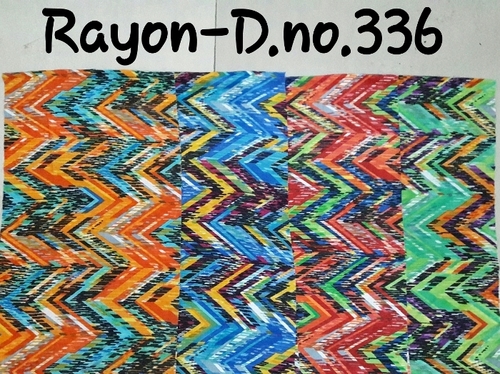 Rayon Printed Fabric