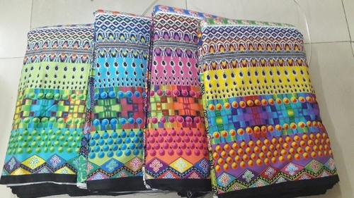 Rayon Printed Fabric