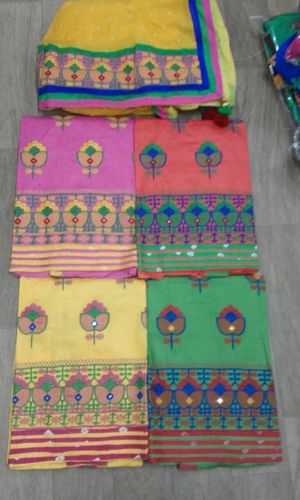 Ciffon Fumka Dupatta Work Dress Material
