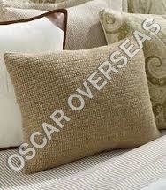 Jute Cushion Cover By OSCAR OVERSEAS