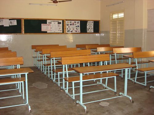 Wooden Classroom Benches