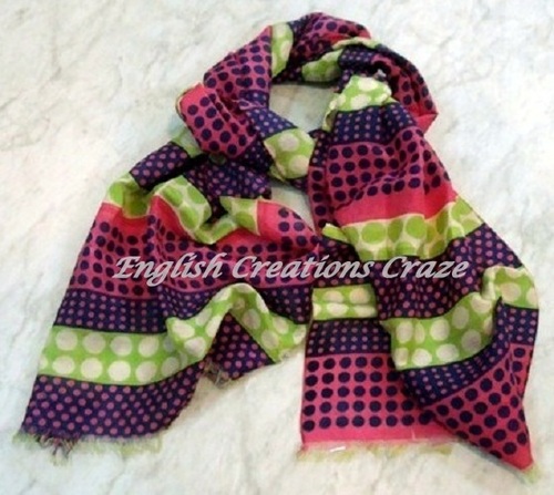 Silk Cotton  blend scarves