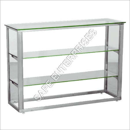 SS Full Glass Counter