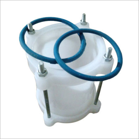 D Joint Pipe Fittings - Plastic Material, Various Sizes Available, White Color | Strongly Constructed, Easy to Fit, Smooth Surface, Supreme Finish