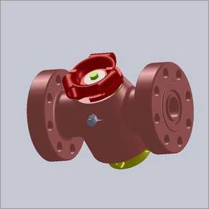flange end plug valve