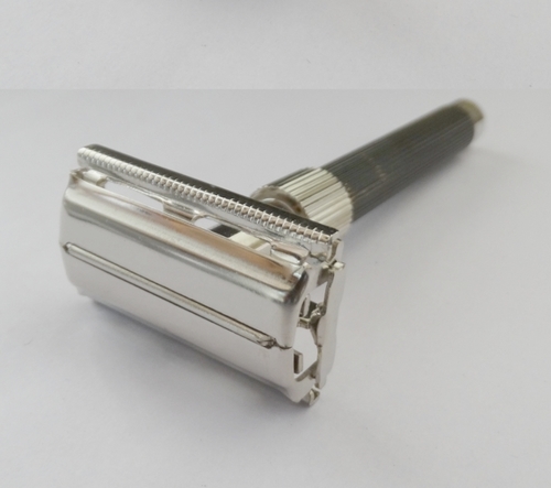 Brass Butterfly Safety Razor